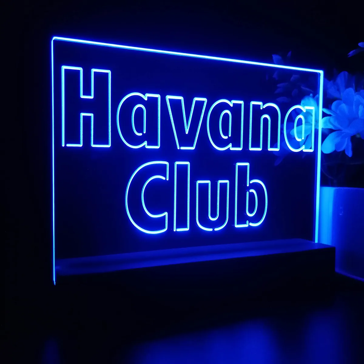 Havana Club Logo 2 LED Desk Light
