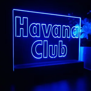 Havana Club Logo 2 LED Desk Light