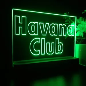 Havana Club Logo 2 LED Desk Light