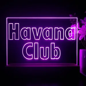 Havana Club Logo 2 LED Desk Light