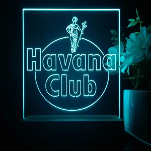 Havana Club Logo LED Desk Light