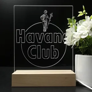 Havana Club Logo LED Desk Light