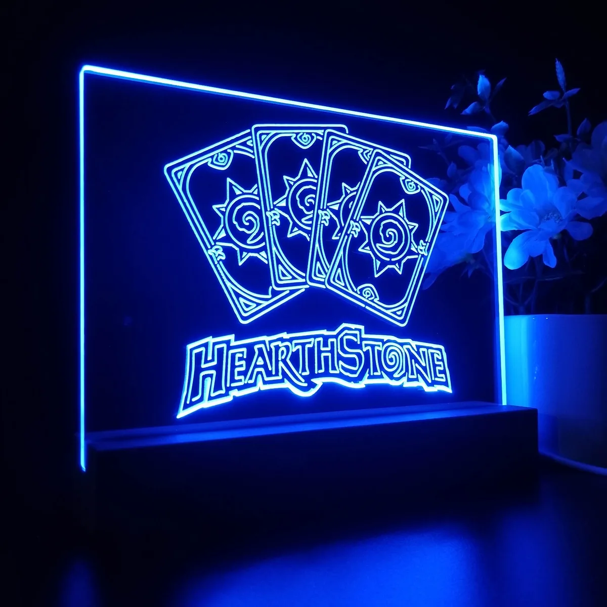 Hearthstone Cards LED Desk Light