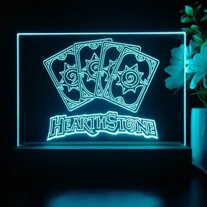 Hearthstone Cards LED Desk Light