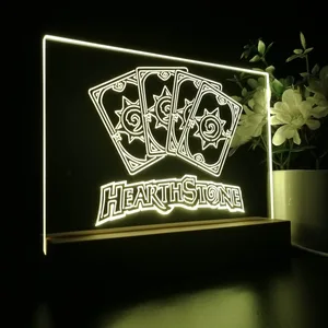 Hearthstone Cards LED Desk Light