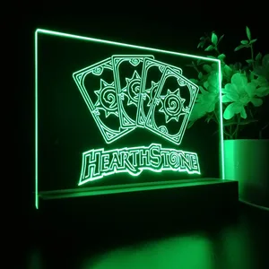 Hearthstone Cards LED Desk Light
