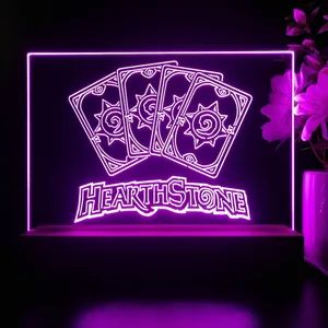 Hearthstone Cards LED Desk Light