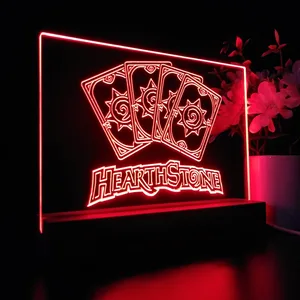 Hearthstone Cards LED Desk Light
