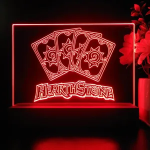 Hearthstone Cards LED Desk Light