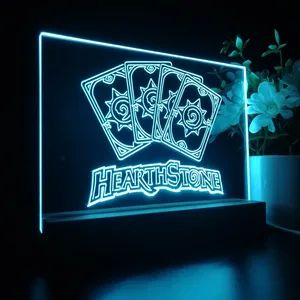Hearthstone Cards LED Desk Light