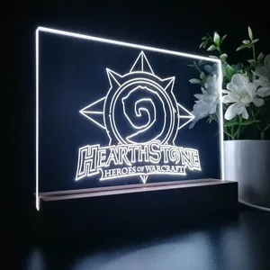 Hearthstone Heroes of Warcraft LED Desk Light