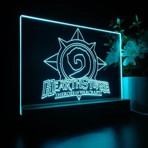 Hearthstone Heroes of Warcraft LED Desk Light