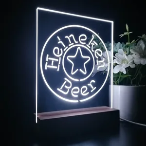 Heineken Logo 1 LED Desk Light