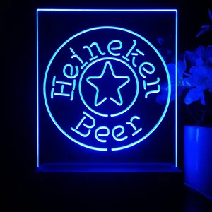 Heineken Logo 1 LED Desk Light