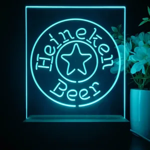 Heineken Logo 1 LED Desk Light