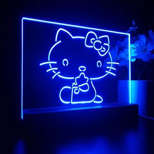 Hello Kitty Sitting LED Desk Light