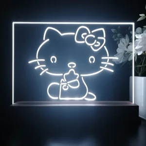 Hello Kitty Sitting LED Desk Light