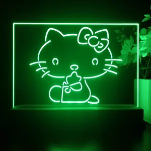 Hello Kitty Sitting LED Desk Light