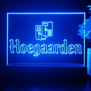 Hoegaarden Logo LED Desk Light