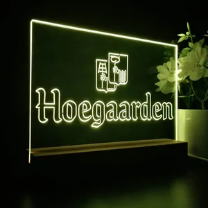 Hoegaarden Logo LED Desk Light