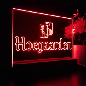 Hoegaarden Logo LED Desk Light