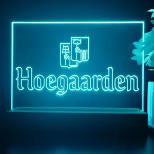 Hoegaarden Logo LED Desk Light