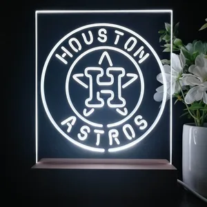 Houston Astros Logo 1 LED Desk Light - Legacy Edition