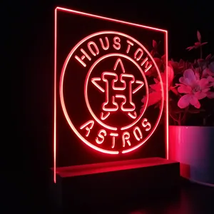 Houston Astros Logo 1 LED Desk Light - Legacy Edition
