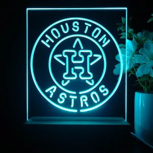 Houston Astros Logo 1 LED Desk Light - Legacy Edition