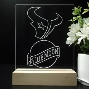 Houston Texans Blue Moon LED Desk Light