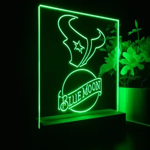 Houston Texans Blue Moon LED Desk Light