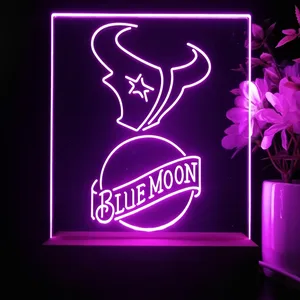 Houston Texans Blue Moon LED Desk Light