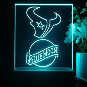 Houston Texans Blue Moon LED Desk Light