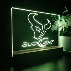 Houston Texans Bud Light LED Desk Light