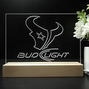 Houston Texans Bud Light LED Desk Light