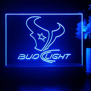 Houston Texans Bud Light LED Desk Light