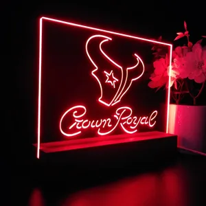 Houston Texans Crown Royal LED Desk Light