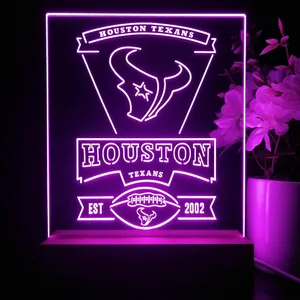 Houston Texans EST 2002 LED Desk Light