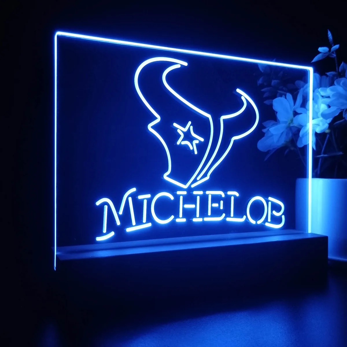 Houston Texans Michelob LED Desk Light