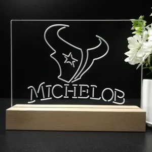 Houston Texans Michelob LED Desk Light