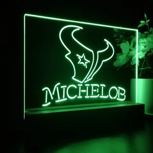 Houston Texans Michelob LED Desk Light