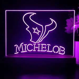 Houston Texans Michelob LED Desk Light