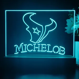 Houston Texans Michelob LED Desk Light