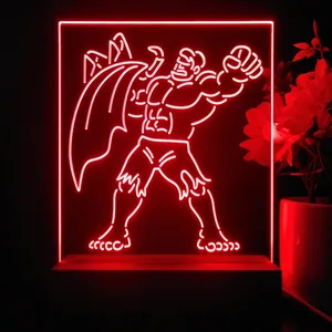 Hulk Pose LED Desk Light