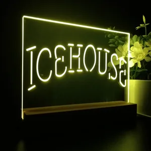 Ice House Logo LED Desk Light