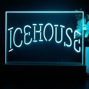 Ice House Logo LED Desk Light