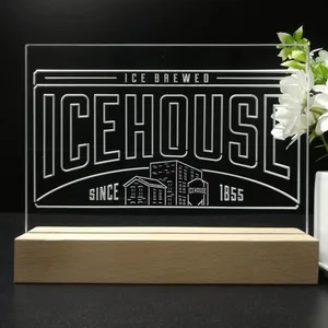 Ice House Since 1855 LED Desk Light
