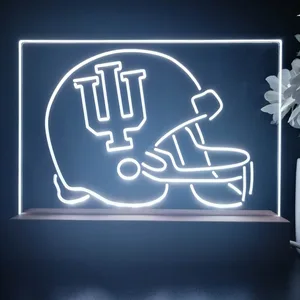 Indiana Hoosiers Helmet LED Desk Light