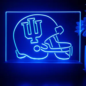 Indiana Hoosiers Helmet LED Desk Light