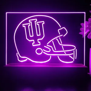 Indiana Hoosiers Helmet LED Desk Light